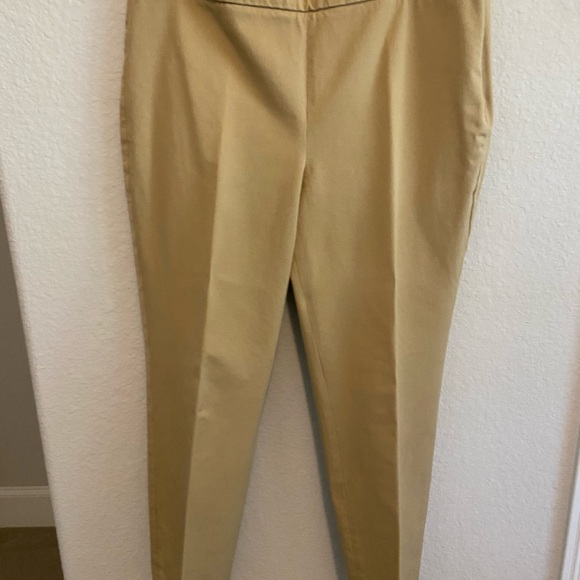 Talbots Chatham Ankle Pant Khaki Tan size 10P - Picture 3 of 10
